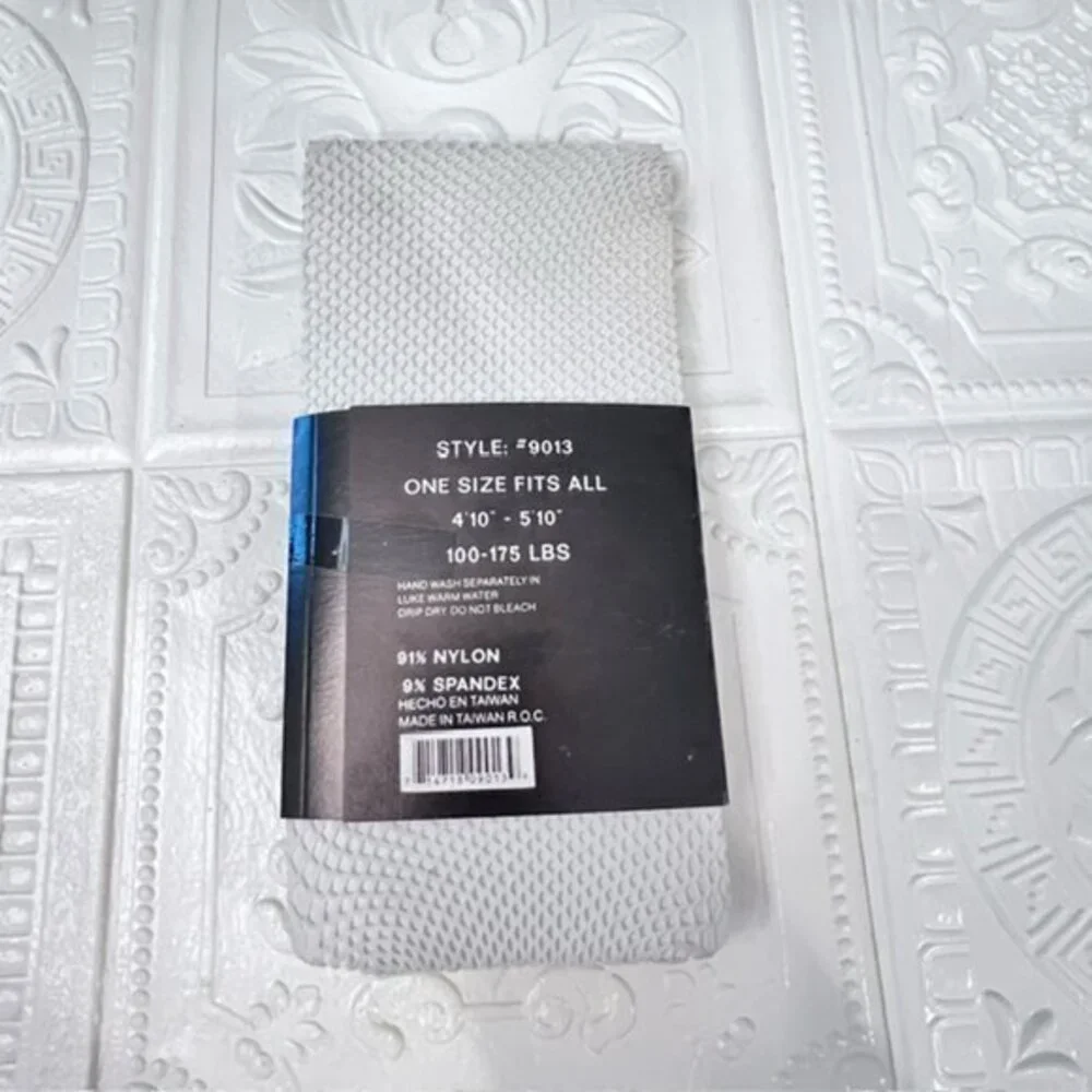 Leg Avenue Spandex Fishnet Pantyhose Style 9013 WHITE OS Wedding Formal Sexy NEW